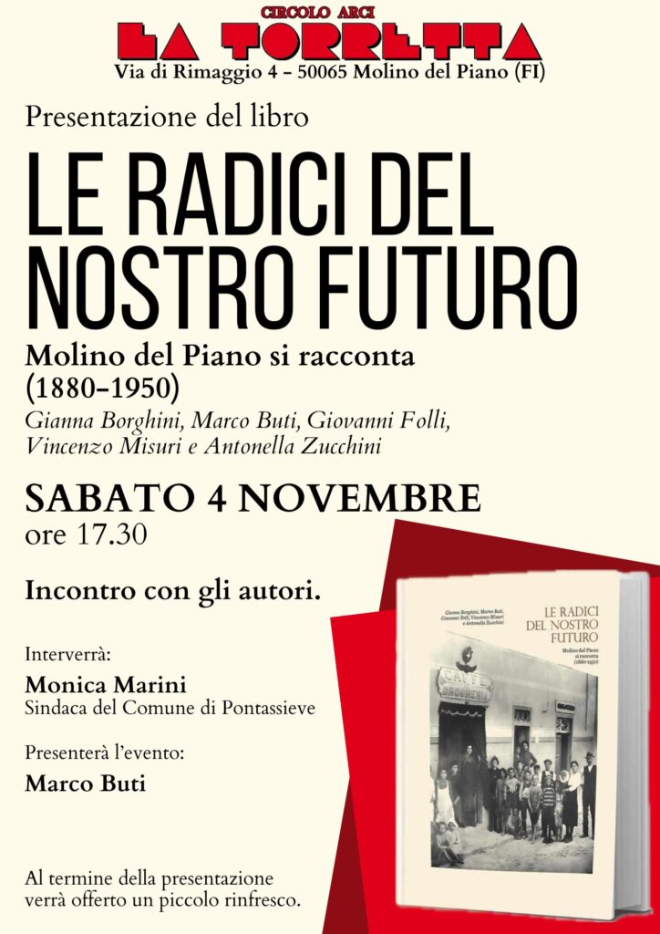 le radici del nostro futuro presentazione sabato 4 novembre